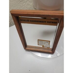 Ziggy Framed Mirror World's Handsomest Father 1970s